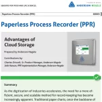 New Whitepaper: Advantages of Cloud Storage in Process Recording